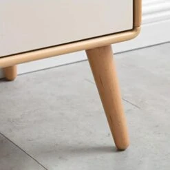 FURUIWUFENG Nightstand Wood Bedside Cabinet Simple Household Drawer Type Locker Living Room Bedroom Bedside Locker End Table -Safavieh Furniture 31C9pyNP81L