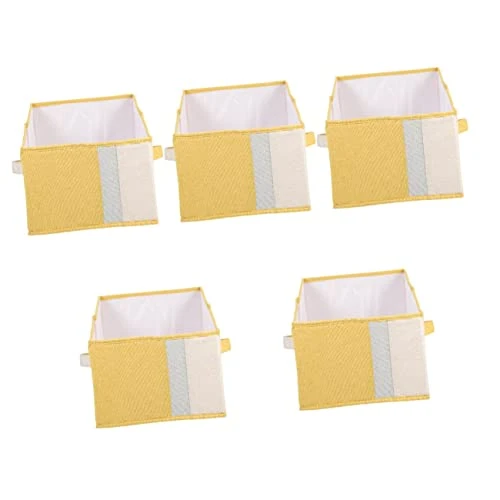 Alipis 2pcs Box Storage Basket Clothing Storage Drawers Jeans Organizer For Closet Foldable Garment Rack Collapsible Laundry Basket Nursery Decor Nursery Hamper Basket Storage Cases Child 6 Alipis 2pcs Box Storage Basket Clothing Storage Drawers Jeans Organizer For Closet Foldable Garment Rack Collapsible Laundry Basket Nursery Decor Nursery Hamper Basket Storage Cases Child - Image 6