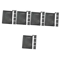 BESPORTBLE 10 Pcs Mesh Bags For Travel Laundry Bag For Travel Gym Bag Organizer Mesh Drawstring Bag Sports Net Bag