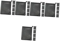 BESPORTBLE 10 Pcs Mesh Bags For Travel Laundry Bag For Travel Gym Bag Organizer Mesh Drawstring Bag Sports Net Bag -Safavieh Furniture 31EDt9nTj5L. AC