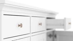Tvilum Sonoma Sideboard With 3 Doors And 3 Drawers, White -Safavieh Furniture 31EV6hhufKL