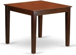 East West Furniture OxT-ANA-T Mid Century Modern Dining Table Square Tabletop And-Natural Finish, 36 X 30 14 East West Furniture OxT-ANA-T Mid Century Modern Dining Table Square Tabletop And-Natural Finish, 36 X 30 -Safavieh Furniture 31EfZatIf1L. AC