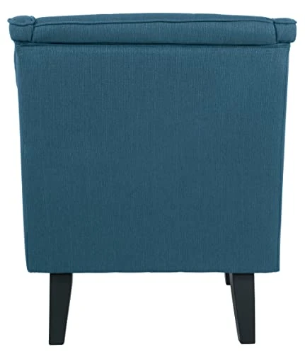 Signature Design By Ashley Clarinda Contemporary Tufted Wingback Accent Chair, Blue 5 Signature Design By Ashley Clarinda Contemporary Tufted Wingback Accent Chair, Blue - Image 5