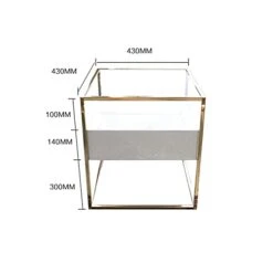 FURUIWUFENG Nightstand Wood Bedside Table Living Room Side A Few Corners A Few Modern Multi-Function Lockers Bedroom Storage Cabinets Nightstand Side Table End Table (Color : Black)