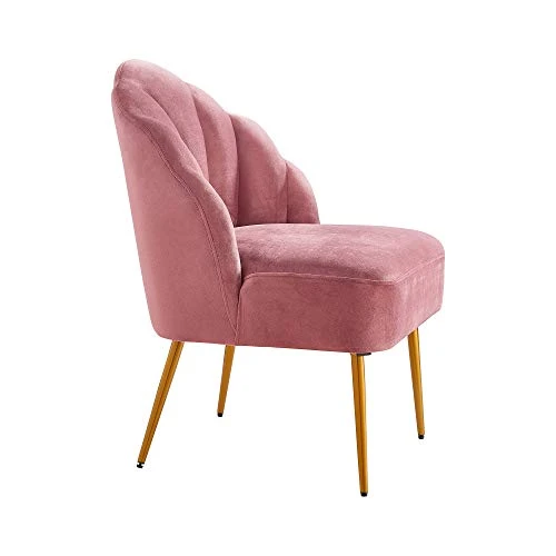 Ball & Cast Accent Chair, 26D X 23.5W X 32.25H In, Rose 3 Ball & Cast Accent Chair, 26D X 23.5W X 32.25H In, Rose - Image 3