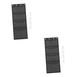 Toddmomy Toy Storage Bag Storage Toys Kids Playsets Mesh Storage Bag 2pcs Over Door Toy Storage Hanging Toy Basket Phone Organizer Over Door Storage Pockets For Stuffed Toys Metal Child