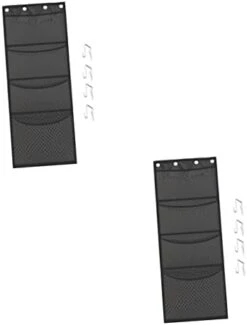 Toddmomy Toy Storage Bag Storage Toys Kids Playsets Mesh Storage Bag 2pcs Over Door Toy Storage Hanging Toy Basket Phone Organizer Over Door Storage Pockets For Stuffed Toys Metal Child -Safavieh Furniture 31I9370eTNL. AC