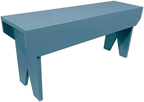 Sawdust City Wooden Bench 3ft Long (Old Black) 9 Sawdust City Wooden Bench 3ft Long (Old Black) - Image 9