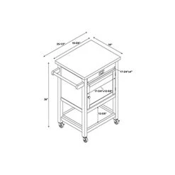 Riverbay Furniture Stainless Steel Top Pine Wood Rolling Storage Microwave Table Kitchen Island Cart On Wheels With One Drawer And One Shelf In Light Green 10 Riverbay Furniture Stainless Steel Top Pine Wood Rolling Storage Microwave Table Kitchen Island Cart On Wheels With One Drawer And One Shelf In Light Green -Safavieh Furniture 31J5iCvyONS