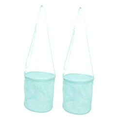 Toddmomy Beach Bag Mesh Bag Mesh Tote Kid Tools Toys For Children 2pcs Sand Toy Bag Beach Organizer Bag Beach Toys Mesh Bag Mesh Bucket Large Capacity Beach Bag Portable Bucket Organizer