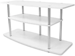 Convenience Concepts Designs2Go 3-Tier Wide TV Stand, White 17 Convenience Concepts Designs2Go 3-Tier Wide TV Stand, White -Safavieh Furniture 31JfxYP9WL. AC