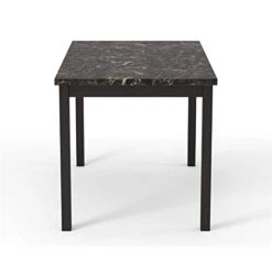 Furniture Of America Maxson Transitional Metal 48-Inch Dining Table In Black -Safavieh Furniture 31KUnXGCNKL