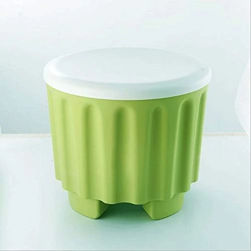 DOUBAO Plastic Storage Stool Multi-Function Overlay Storage Stool Fashion Creative Adult Stool Furniture (Color : D) 8 DOUBAO Plastic Storage Stool Multi-Function Overlay Storage Stool Fashion Creative Adult Stool Furniture (Color : D) - Image 8
