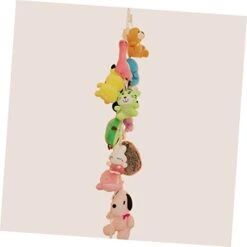 GAFOKI 1 Set Toy Storage Rack Hanging Hat Organizer Stuffed Toys Storage Toys Hanging Toy Storage Toy Hammock For Stuffed Animals Plush Toy Chain Stuffed Animal Holder Toy Chain Organizer -Safavieh Furniture 31Lx1GzrLrL