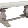 Kosas Home Mackee Table, Antique Grey