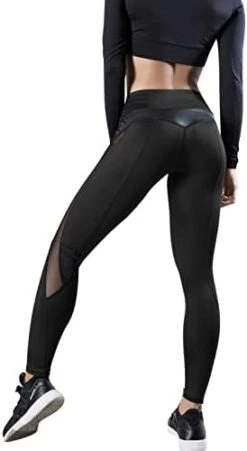 MatureGirl Mesh Sexy Women's Pants Leggings Stitching Sports Yoga Hip-Lifting Yoga Yoga Pants Women's Pants (Black, L) 29 MatureGirl Mesh Sexy Women's Pants Leggings Stitching Sports Yoga Hip-Lifting Yoga Yoga Pants Women's Pants (Black, L) -Safavieh Furniture 31MfBMPNL0L. AC 2
