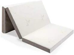 Tri Folding Mattress With Washable Cover (Twin) 20 Tri Folding Mattress With Washable Cover (Twin) -Safavieh Furniture 31NfoIwCdVL. AC 1