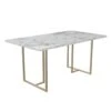 CosmoLiving By Cosmopolitan Astor Dining Table, White