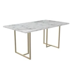 CosmoLiving By Cosmopolitan Astor Dining Table, White
