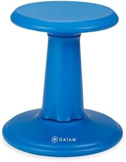 Gaiam Kids Wobble Stool Desk Chair - Alternative Flexible Seating Balance Wiggle Chair | ADHD Sensory Fidget Core Rocker Child Seat Elementary School Classroom Furniture For Student, Toddler, Ages 5-8 -Safavieh Furniture 31O9NYvDyUL. AC
