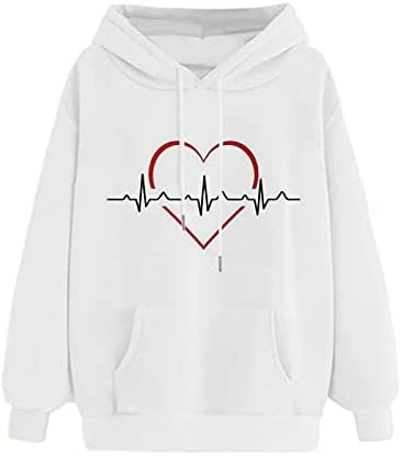 Fall Sweatshirts For Women Long Sleeve Hoodies Cute Graphic Tops Oversized Sweater Pullover Casual Loose Blouses 8 Fall Sweatshirts For Women Long Sleeve Hoodies Cute Graphic Tops Oversized Sweater Pullover Casual Loose Blouses - Image 8