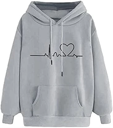 Fall Sweatshirts For Women Long Sleeve Hoodies Cute Graphic Tops Oversized Sweater Pullover Casual Loose Blouses 5 Fall Sweatshirts For Women Long Sleeve Hoodies Cute Graphic Tops Oversized Sweater Pullover Casual Loose Blouses - Image 5