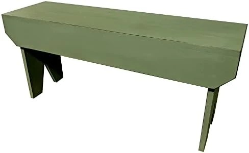 Sawdust City Wooden Bench 3ft Long (Old Black) 8 Sawdust City Wooden Bench 3ft Long (Old Black) - Image 8