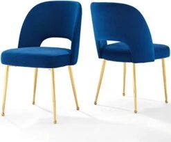 Modway Rouse Dining Room Side Chair Set Of 2, Pink -Safavieh Furniture 31R4ZXqi9zL. AC