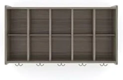 Tot Mate Wall Cubbie Storage (Shadow Elm Gray, Fully Assembled) -Safavieh Furniture 31Rs1ILCaNL. AC 1