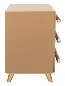Safavieh Home Raquel Modern Taupe And Gold And Brown 3-drawer Chest 14 Safavieh Home Raquel Modern Taupe And Gold And Brown 3-drawer Chest -Safavieh Furniture 31S2R2FMGeL