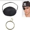 Amscan Pirate Earring & Eye-Patch | Costume Accessories | 2 Pcs
