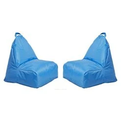 Factory Direct Partners 13302-RS Cali Alpine Sack Bean Bag Chair, Dirt-Resistant Coated Oxford Fabric - Raspberry (2-Pack) -Safavieh Furniture 31THEIeHUvS