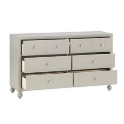 Homelegance 6-Drawer Dresser, One-Size, Gray 14 Homelegance 6-Drawer Dresser, One-Size, Gray -Safavieh Furniture 31Tp8ekRp0L