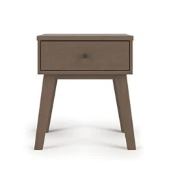 Child Craft SOHO Mid-Century Modern Nightstand, 1 Drawer Bedside Table For Bedroom, Baby Nursery, Or Kid’s Room (Dusty Heather) -Safavieh Furniture 31U8sL0E4bL