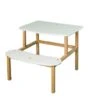 Wild Zoo Student Desk For 1 Or 2 Kids - White