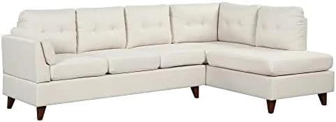 Merax L Shaped Sectional Sofa Couch Sleeper Bed With Storage Ottoman And Chaise For Living Room, Small Apartment Love Seats, Beige_Linen 8 Merax L Shaped Sectional Sofa Couch Sleeper Bed With Storage Ottoman And Chaise For Living Room, Small Apartment Love Seats, Beige_Linen - Image 8