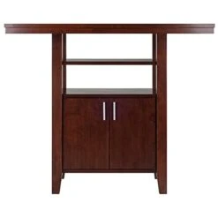 Winsome Albany High Dining Table, Walnut -Safavieh Furniture 31W3owSb3qL