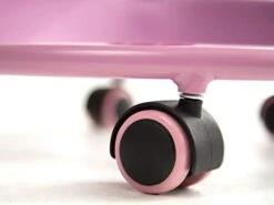 OFFICE FACTOR Kid’s Chair- Adjustable Height Office School Children Desk Chair- Revolving Chair With Wheels- Breathable Back Chair For Kids, Holds Up To 175 Lbs – Color Pink -Safavieh Furniture 31WMRGxvNZL