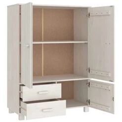 Closet Wardrobe,Cube Shelf Armoire Pantry Cabinet,Clothes Storage Organizer,for Bedroom, Laundry Room,Wardrobe White 39"x17.7"x53.9" Solid Wood Pine -Safavieh Furniture 31WQ3G0Nt0L