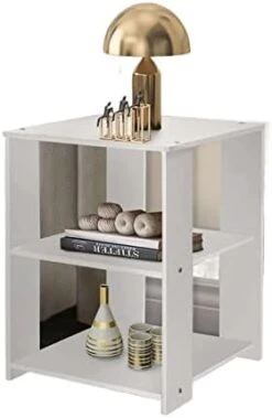 XXCCHH Bedside Cabinet Bedroom Nightstands Simple WoodenMini Small Apartment Modern Locker Bedside Table Cabinet Bedroom Locker Economical Nightstand For Bedroom (Color : White) -Safavieh Furniture 31WtVTfp3tL. AC