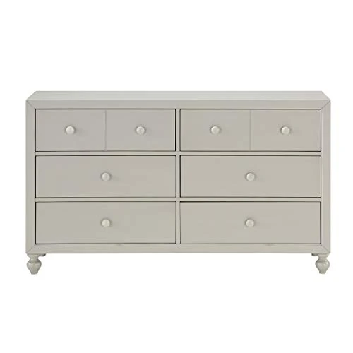 Homelegance 6-Drawer Dresser, One-Size, Gray 2 Homelegance 6-Drawer Dresser, One-Size, Gray - Image 2