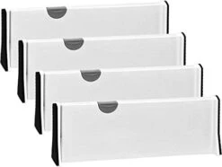 JONYJ Drawer Dividers Organizer 4 Pack Pantry Storage Cabinet -Safavieh Furniture 31YtiKjWhTL. AC 1