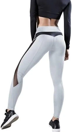 MatureGirl Mesh Sexy Women's Pants Leggings Stitching Sports Yoga Hip-Lifting Yoga Yoga Pants Women's Pants (Black, L) 28 MatureGirl Mesh Sexy Women's Pants Leggings Stitching Sports Yoga Hip-Lifting Yoga Yoga Pants Women's Pants (Black, L) -Safavieh Furniture 31ZWBG3brqL. AC 2