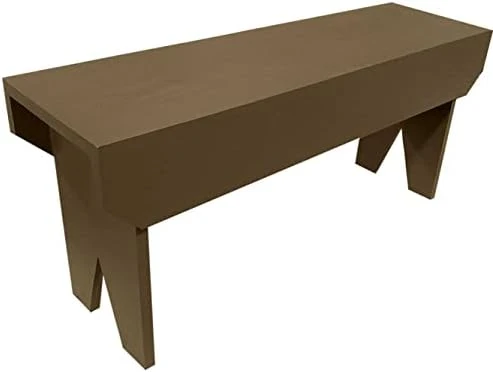 Sawdust City Wooden Bench 3ft Long (Old Black) 4 Sawdust City Wooden Bench 3ft Long (Old Black) - Image 4