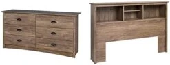 Prepac Sonoma 6 Drawer Double Dresser For Bedroom, Espresso & Fremont Nightstand, Tall 3-Drawer, Espresso -Safavieh Furniture 31alPsOgqvL. AC 1