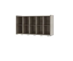 Tot Mate Wall Cubbie Storage (Shadow Elm Gray, Fully Assembled) -Safavieh Furniture 31bh5qMaL8L
