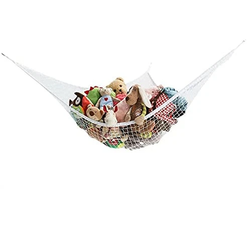 Jojofuny Stuffed Animal Hammock Toy Storage Hammock Plush Toy Hanging Organizer Wall Corner Nets For Stuffed Toys Balls 2 Jojofuny Stuffed Animal Hammock Toy Storage Hammock Plush Toy Hanging Organizer Wall Corner Nets For Stuffed Toys Balls - Image 2