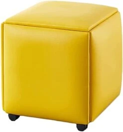 KIPMIK Modern Lightweight Functional Vanity Stool Upholstered Leather Vanity Chairs With Heavy Duty Legs & Universal Wheels, Suitable For Living Room (Color : Gray) 23 KIPMIK Modern Lightweight Functional Vanity Stool Upholstered Leather Vanity Chairs With Heavy Duty Legs & Universal Wheels, Suitable For Living Room (Color : Gray) -Safavieh Furniture 31bxCv sWmL. AC