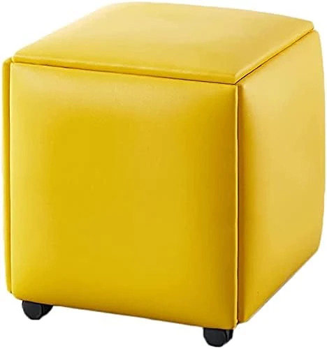 KIPMIK Modern Lightweight Functional Vanity Stool Upholstered Leather Vanity Chairs With Heavy Duty Legs & Universal Wheels, Suitable For Living Room (Color : Gray) 12 KIPMIK Modern Lightweight Functional Vanity Stool Upholstered Leather Vanity Chairs With Heavy Duty Legs & Universal Wheels, Suitable For Living Room (Color : Gray) - Image 12