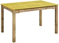 Manhattan Comfort Stillwell Dining Table, Red -Safavieh Furniture 31cE1KZmP6L. AC